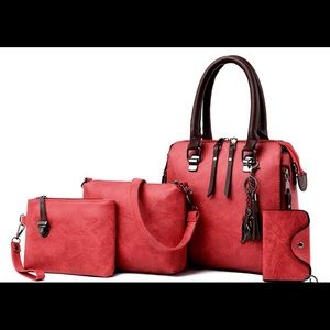NWT - Luxurious 4 pc Travel Bag Set